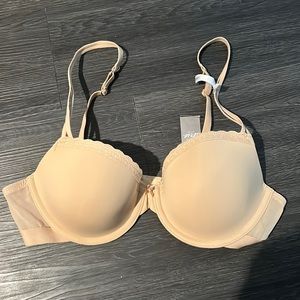 NWT 36B Beige Aerie Bra in the Demi style